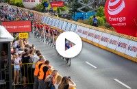 [WIDEO] Emocje na finiszu podkarpackiej części Tour de Pologne