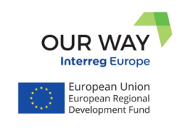 Logo projektu OUR WAY w ramach programu Interreg Europe